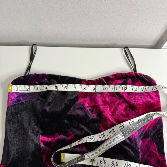 Retrofete - Nat Top - Velvet floral tube top size large RTR - Picture 8 of 9